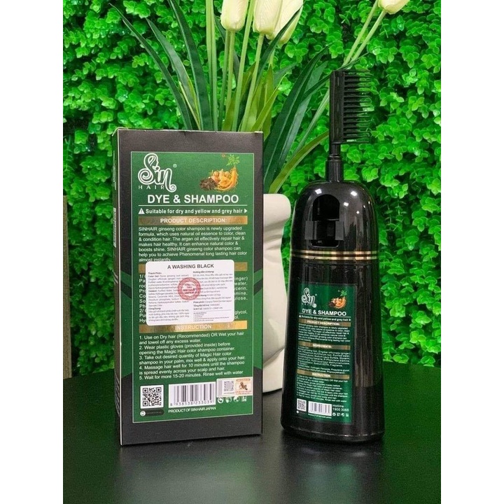 Dầu GỘI PHỦ BẠC SIN HAR NHẬT 500ml