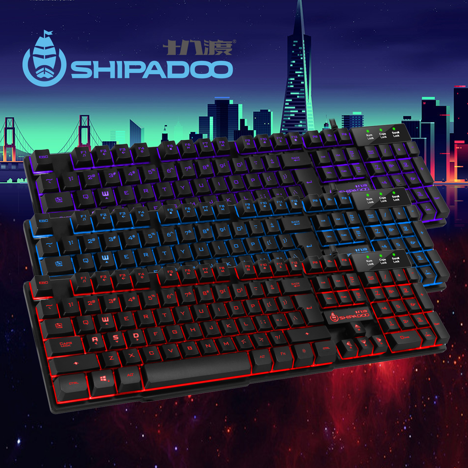 Bàn Phím K600 Cao Cấp Tích Hợp Đèn Led Siêu Đẹp, Tương Thich Với Mọi Hệ Điều Hành | BigBuy360 - bigbuy360.vn