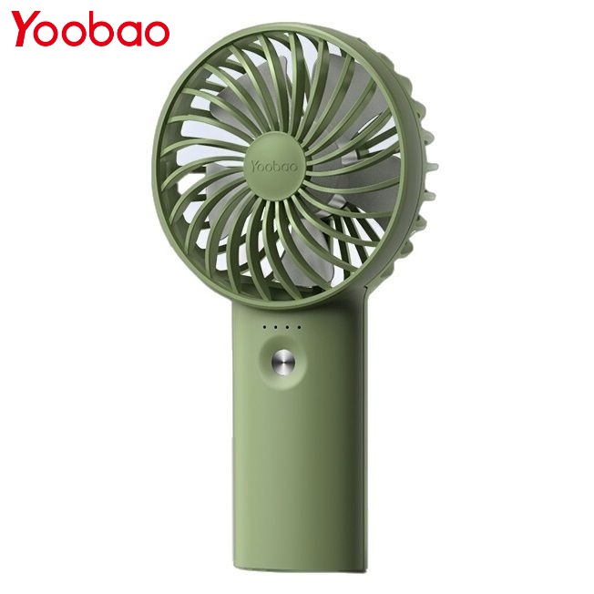 Quạt Cầm Tay Yoobao F3 6000mAh, Quạt Mini Cao Cấp Cổng Sạc USB Tiện Lợi