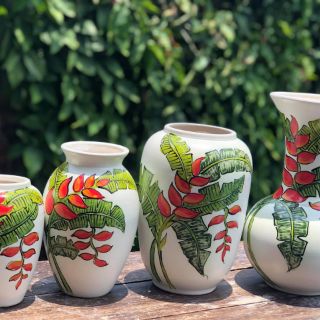 Gốm sứ bát tràng ,tượng cho bé