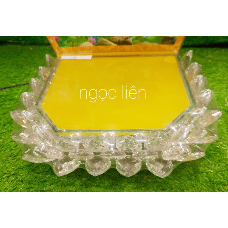 Đài sen đế sen pha lê hào quang 32 chương trình  đôn tượng phật