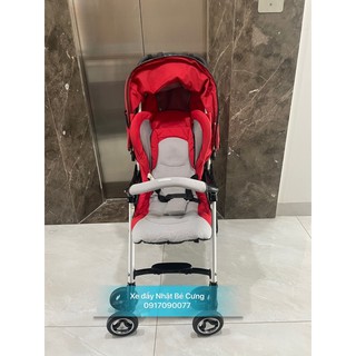 xe đẩy combi wellflat 1c3tt đỏ
