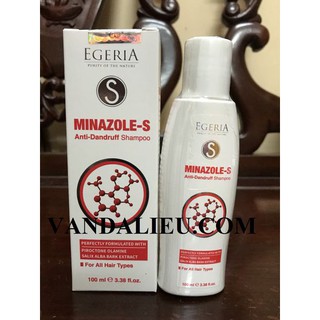 DẦU GỘI  EGERIA MINAZOLE-S ANTI- DANDRUFF SHAMPOO 100ML