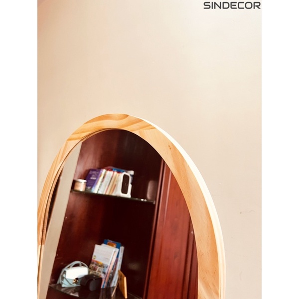 [Freeship nội thành] Gương soi toàn thân - Gương vòm 50x1m6 gỗ cao cấp - sindecor
