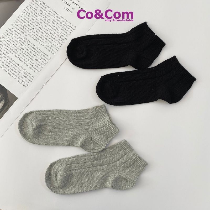 Tất Nữ Chống Hôi Chân Co&amp;Com PKN997 Chất Len Cotton Dày Ấm Thấm Hút Mồ Hôi