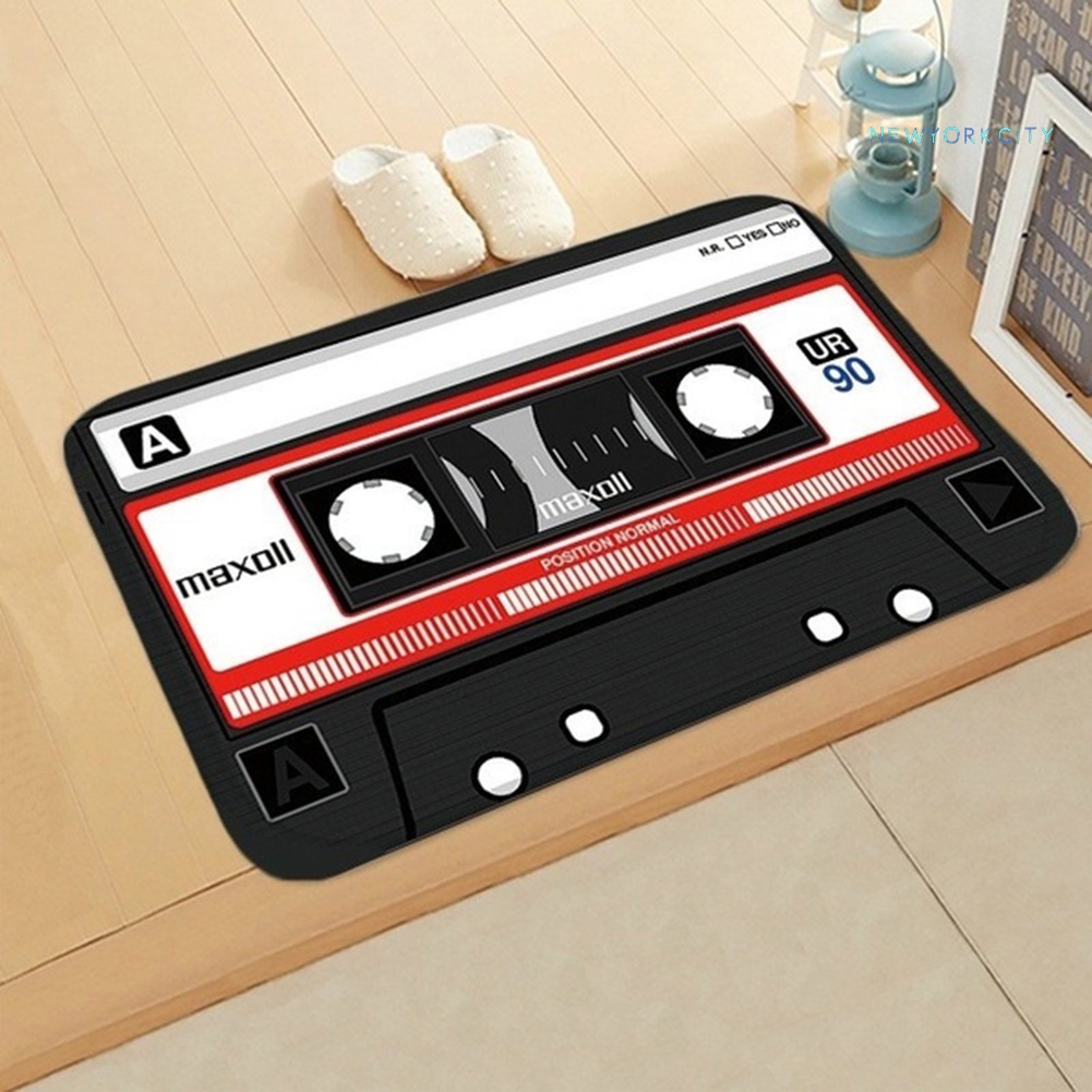 Thảm lót cửa chùi chân Chống Trượt Hình Băng Cát Sét