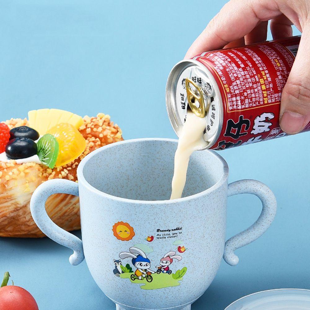Bình Uống Nước Chống Rơi Có Ống Hút Tiện Dụng Cho Bé