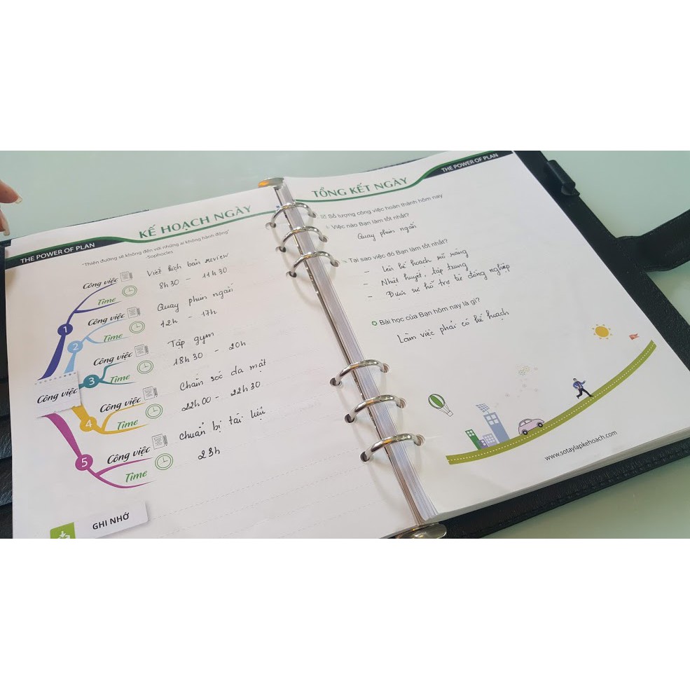 Sổ tay lập kế hoạch - The Power Of Plan