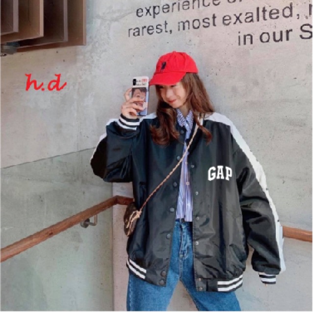 Áo bomber GAP phối tay HDV876