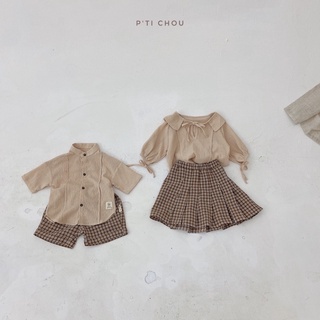 Áo cho bé gái P'ti chou