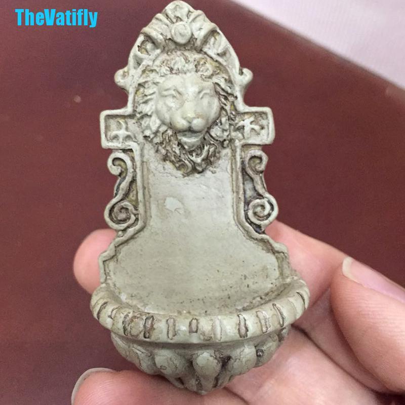 Mô Hình Đầu Sư Tử Mini Trang Trí Nhà Búp Bê