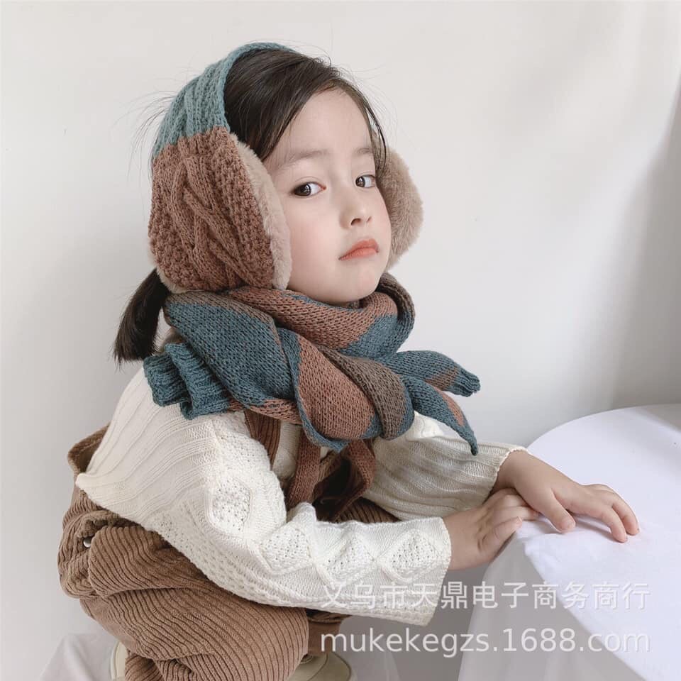 Bịt Tai Len Lót Lông Cho Bé Dưới 10 tuổi