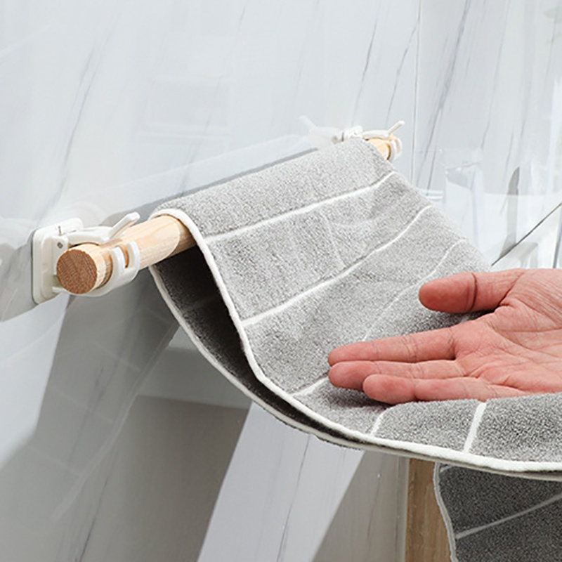 Giá Đỡ Ống Nước Gắn Tường Tự Dính Không Cần Khoan Tiện Dụng Cho Phòng Tắm