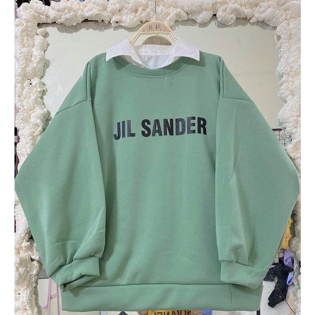 Áo sweater nỉ cotton in chữ SANDER siêu xinh.store0096