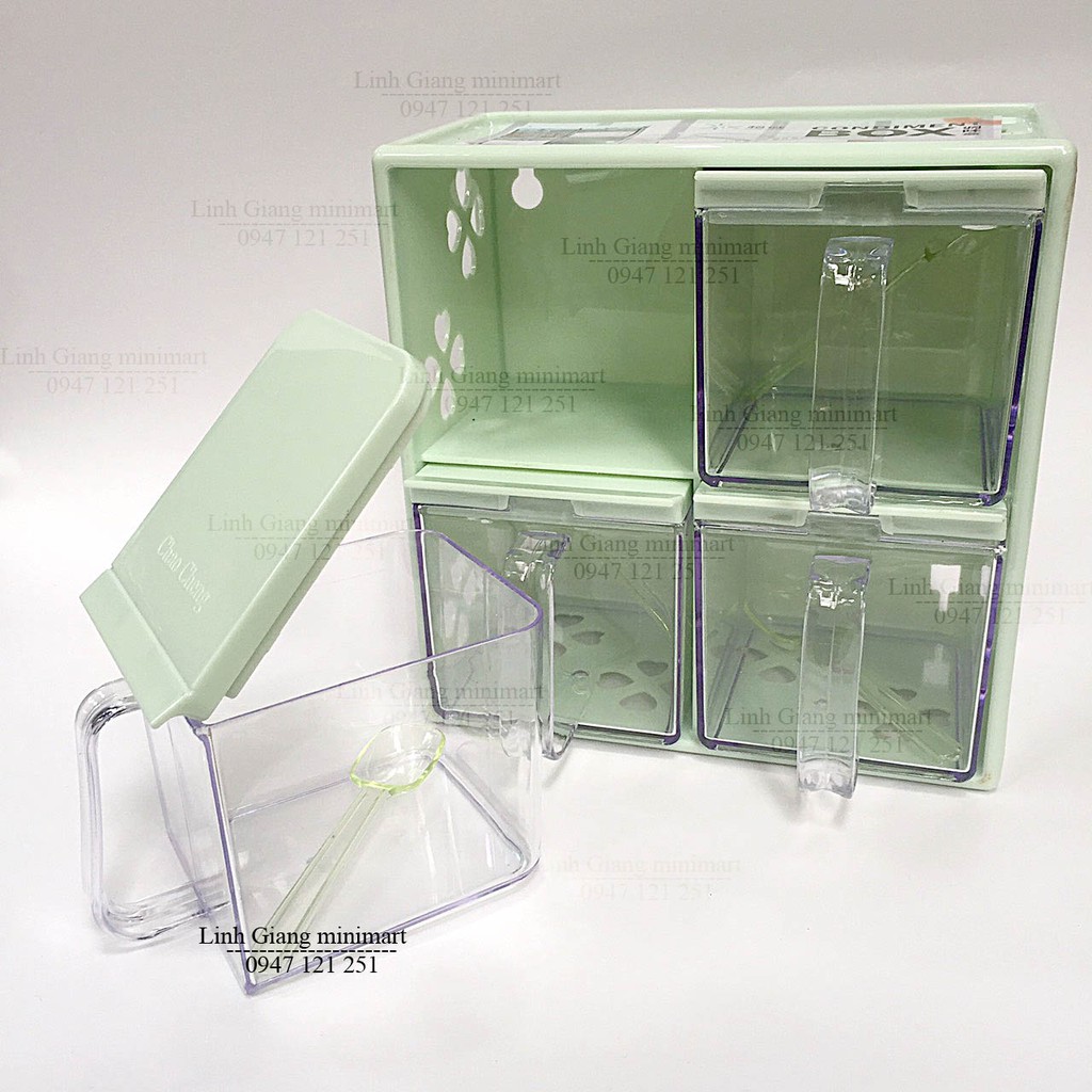 Khay gia vị vuông