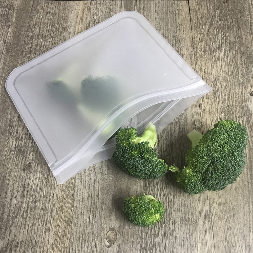 Bộ 1/3 túi lưu trữ thực phẩm bỏ tủ lạnh tái sử dụng