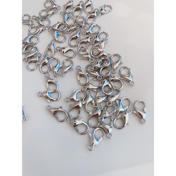 Móc càng cua 10mm 12mm làm vòng tay DIY gói 10 cái