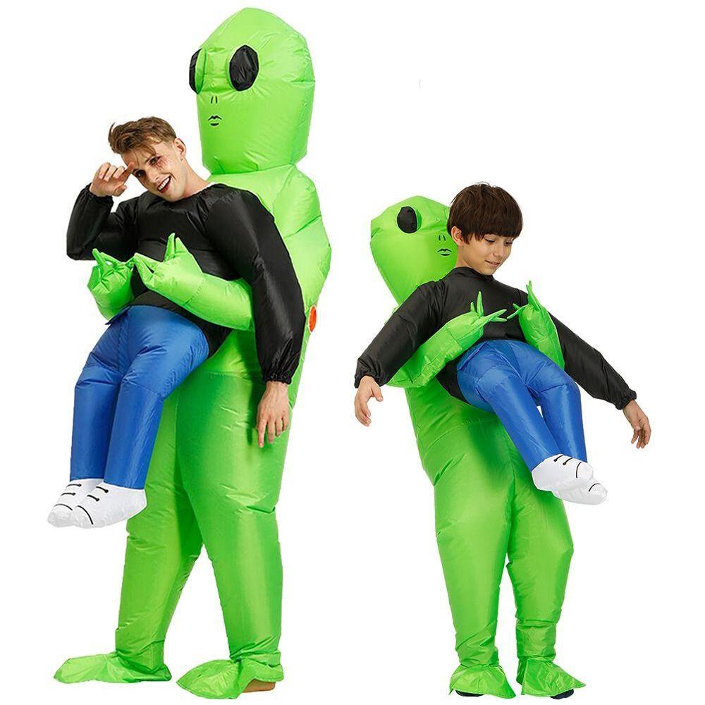 Bộ Đồ Bơm Hơi Hóa Trang Người Ngoài Hành Tinh Cho Halloween