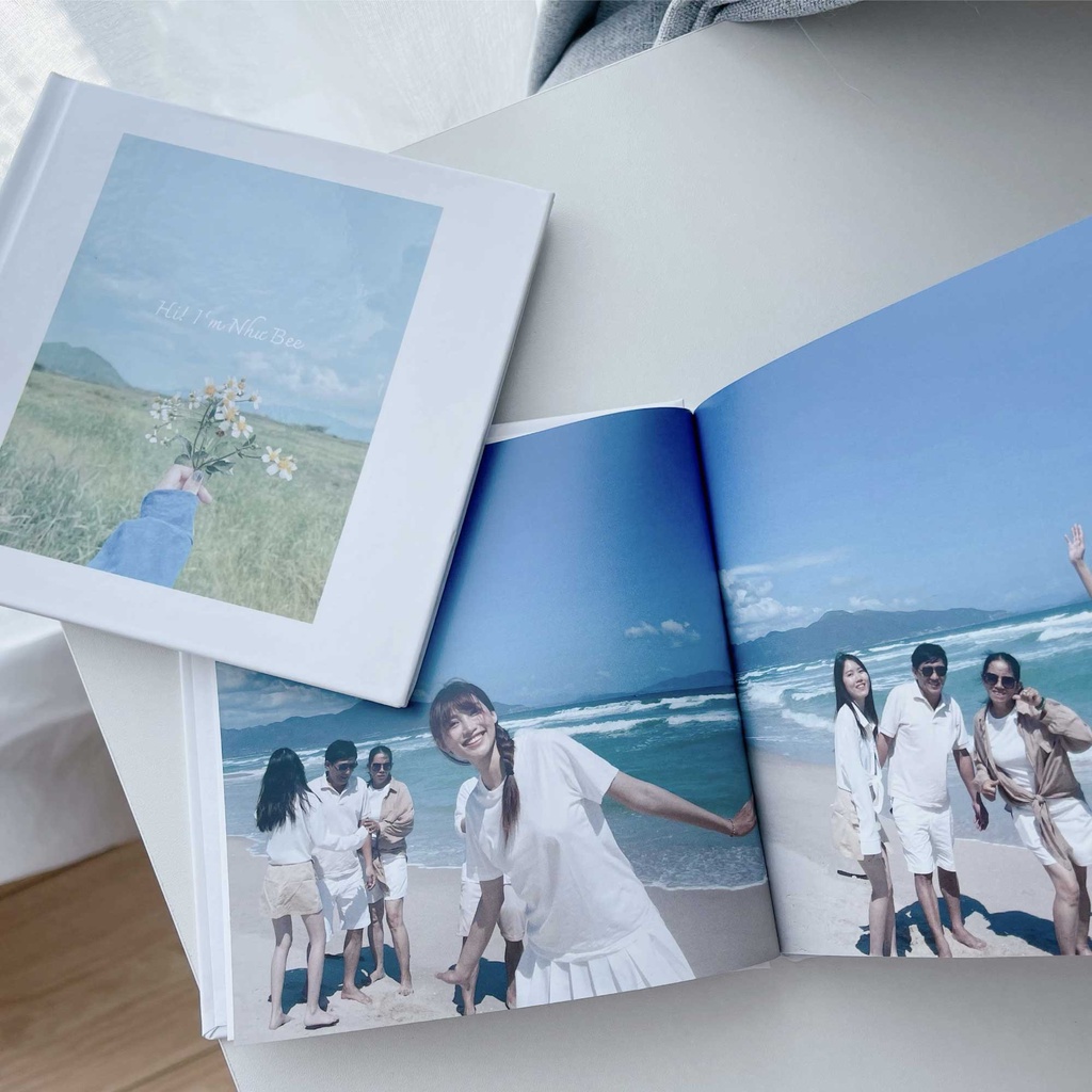 [Toàn Quốc][E-voucher] In sách ảnh du lịch bìa cứng 20 trang 6” x 6” (15 x 15cm) - Thiết kế trên app Photobook