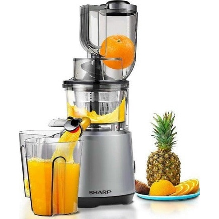 Máy Ép Chậm , Máy Ép Trái Cây SHARP KS-689 Kiểu Dáng Sang Trọng, Công xuất  250W  Dung Tích 800ml, Hàng Chính Hãng