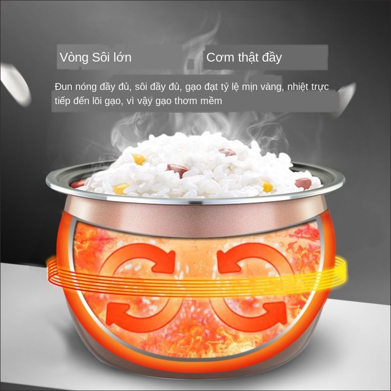 ✖✥Nồi cơm điện đa năng gia dụng thông minh 5 lít mini nhỏ 3 lớn 6L đun nấu cháo tự động 4L | BigBuy360 - bigbuy360.vn