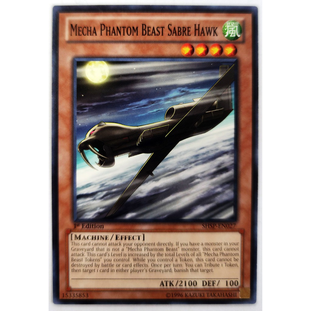 [Thẻ Yugioh] Mecha Phantom Beast Sabre Hawk |EN| Common