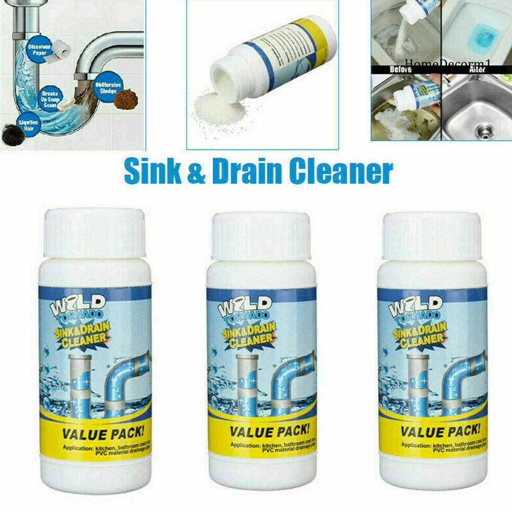 HCS-Kitchen Sewer Toilet Clogging Powerful Pipe Dredging Agent Sink Drain Cleaner