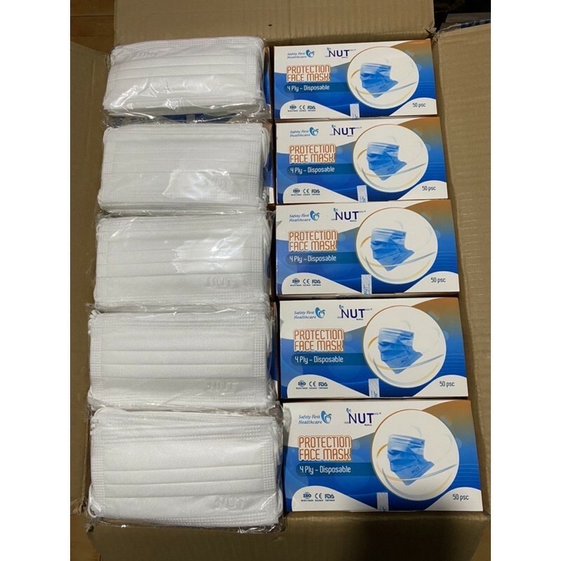Khẩu trang NUT  4 lớp ( 50cái/ hộp) | BigBuy360 - bigbuy360.vn
