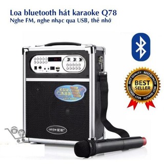 Loa bluetooth hát karaoke Q78