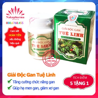 ✅ [5 TẶNG 1] Giải Độc Gan Tuệ Linh - Từ cà gai leo & mật nhân – Giúp tăng cường chức năng gan, hạ men gan