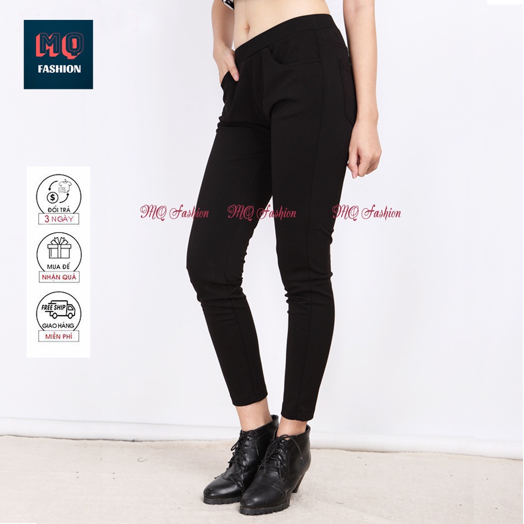 Quần legging Nữ dài cạp cao MQ Fashion vải thun co giãn cao cấp, form ôm tôn dáng - Hot trend 2021 | BigBuy360 - bigbuy360.vn