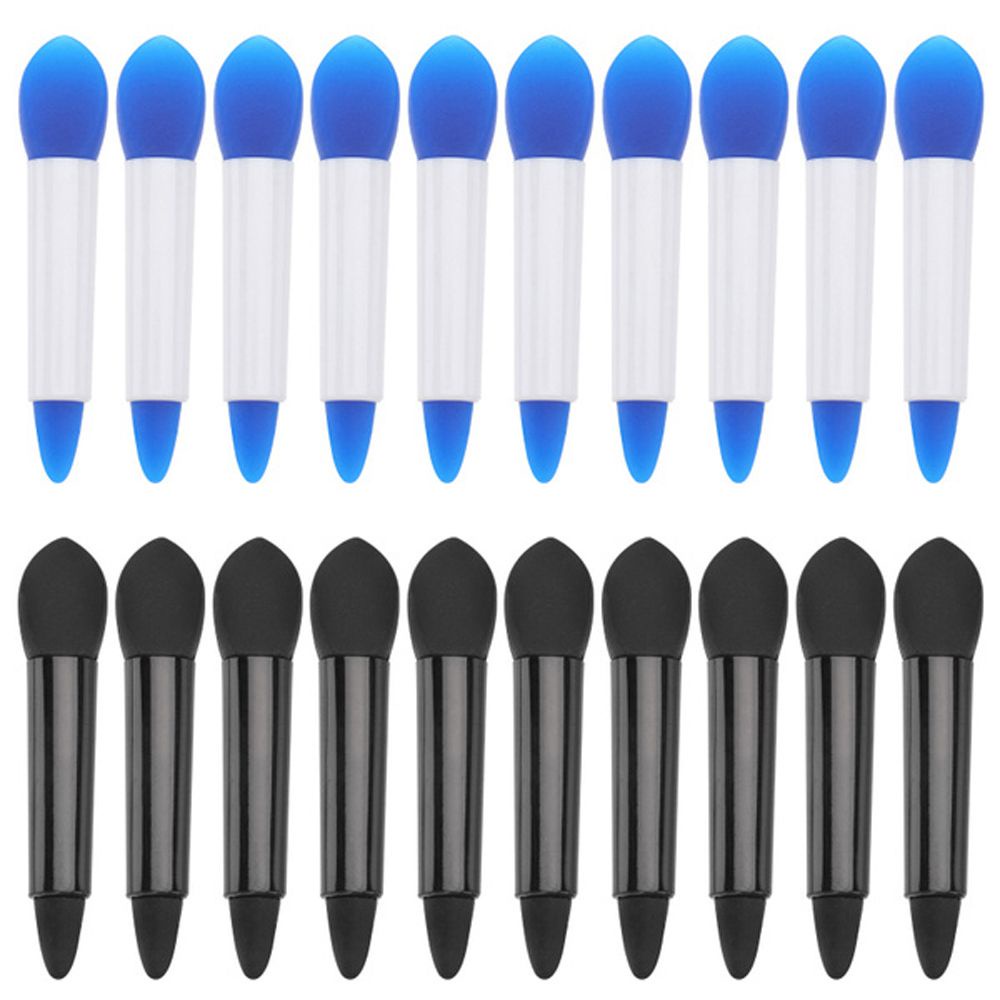 [Hàng mới về] 10 Cọ tô son môi hai đầu bằng silicon tiện lợi chất lượng cao