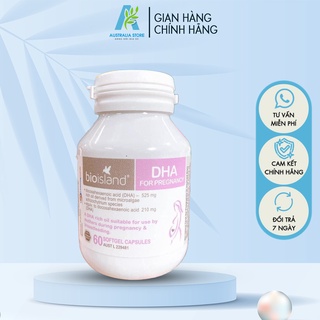 Dha bầu úc bio island dha for pregnancy 60 viên - ch020
