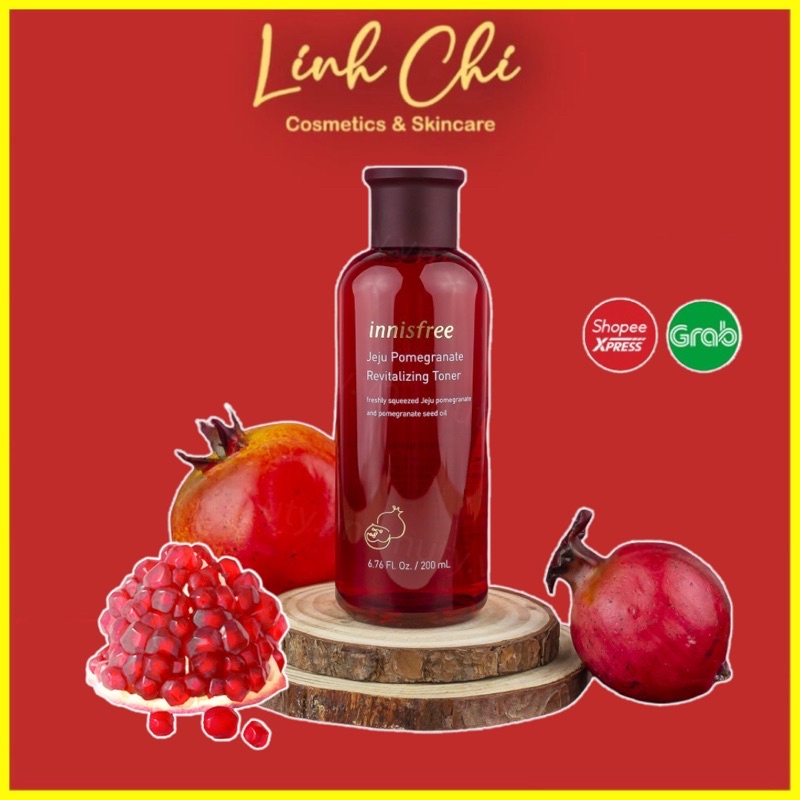 Nước Hoa Hồng Lựu Innisfree Ngăn Ngừa Lão Hoá Jeju Pomegranate Revitalizing Toner