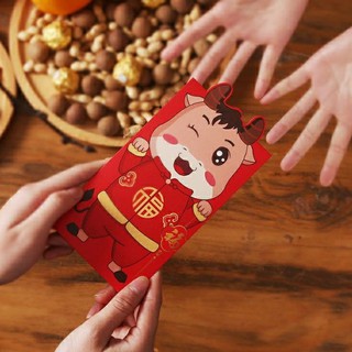 3 chiếc bao lì xi đỏ mừng tuổi may mắn