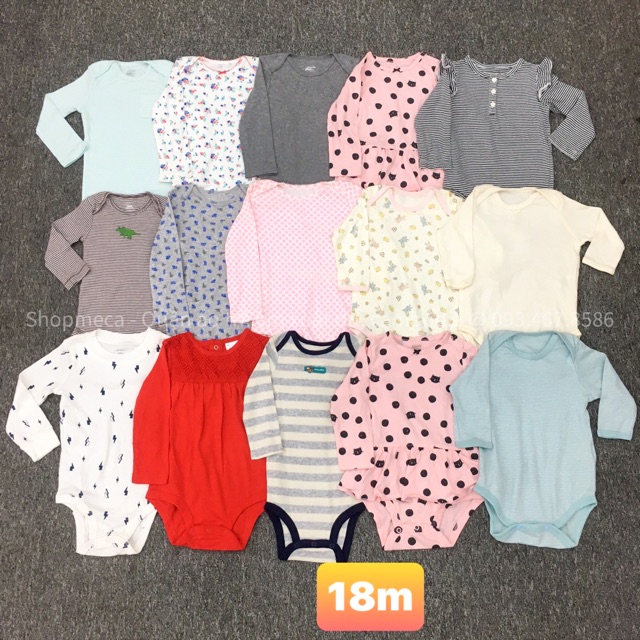 Set 05 Body chip dài tay xuất dư