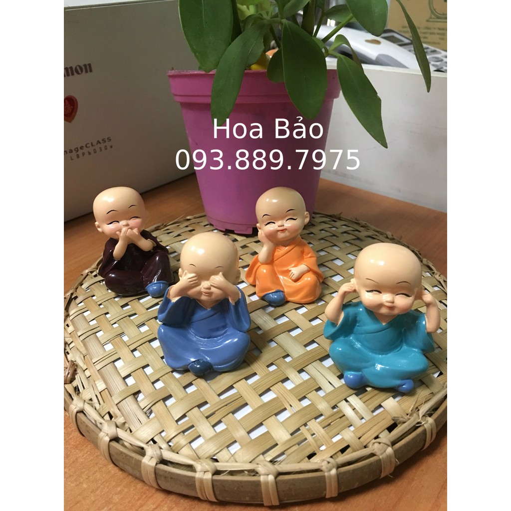 4 TƯỢNG CHÚ TIỂU AN NHIÊN MAY MẮN - BỘ TƯỢNG TỨ KHÔNG | BigBuy360 - bigbuy360.vn