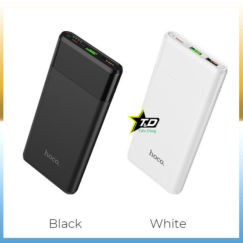 PIN SẠC DỰ PHÒNG HOCO J58 10.000mAh có PD và QC 3.0 giúp sạc nhanh có đèn báo dung lượng pin