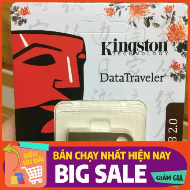 USB chống nước 2.0 Kingston DTSE9 - 4GB - Hàng chính hãng
