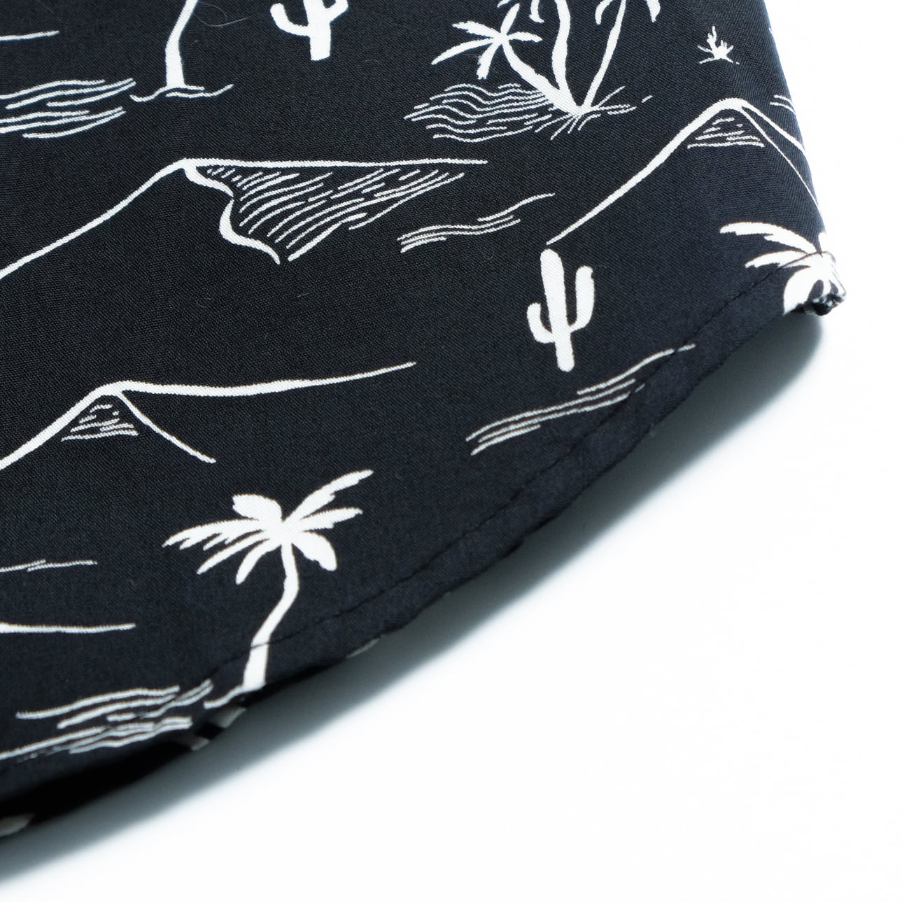 [GÍA SỐC] ÁO SƠ MI NAM NGẮN TAY MÀU ĐEN HỌA TIẾT CÂY DỪA VẢI COTTON THOÁNG MÁT - FO76 SHOP | BigBuy360 - bigbuy360.vn