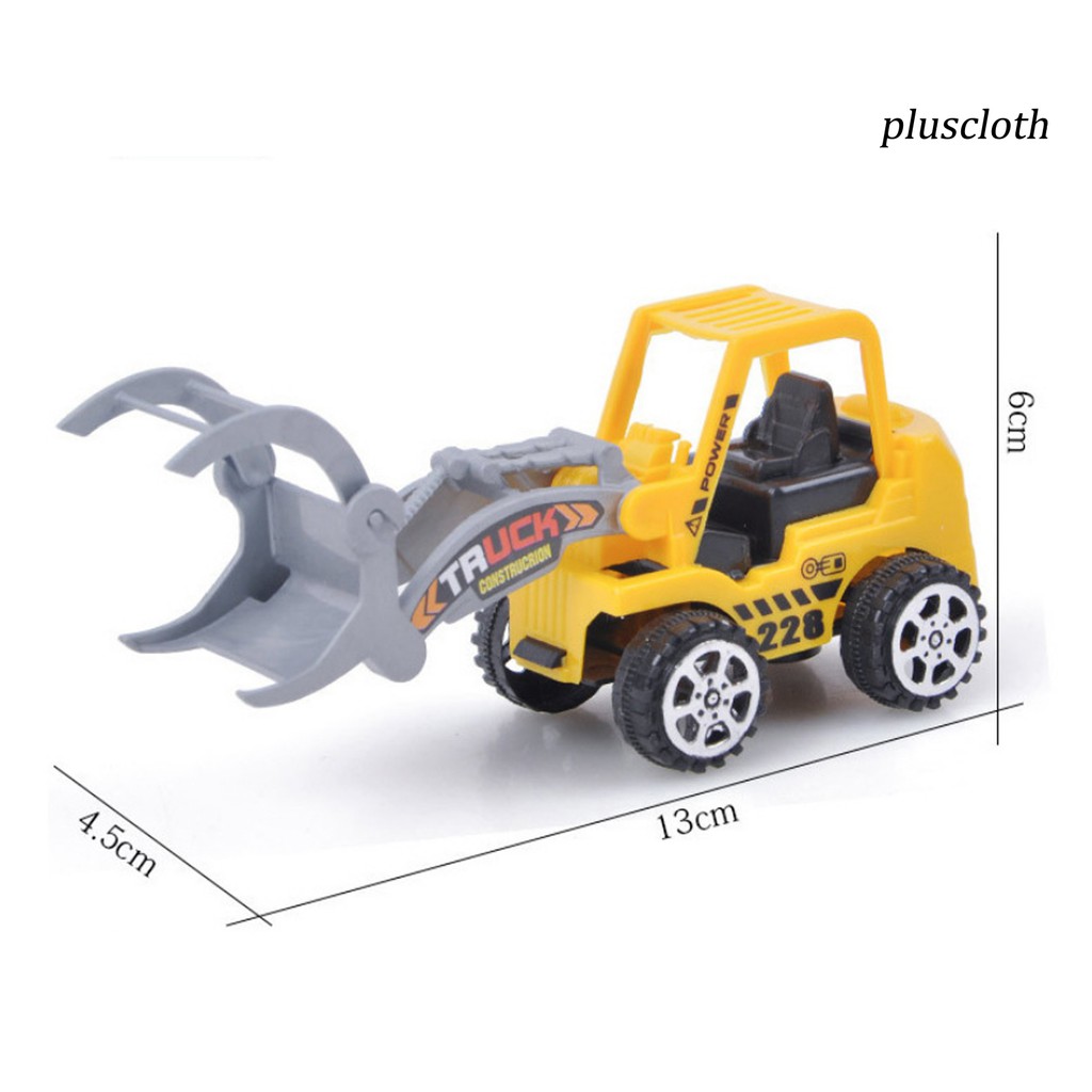 Bộ Sưu Tập Xe Công Trường Đồ Chơi Dành Cho Trẻ Em (6 Chiếc)
