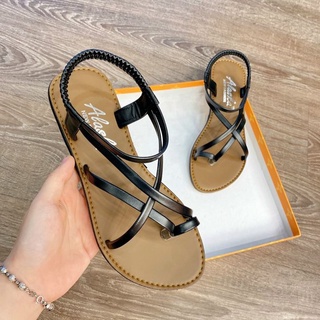 Sandal nữ dây mảnh thời trang  chiến binh đế mềm đi chơi đi biển [Sale khô máu]
