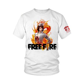 Áo thun game Free Fire in hình Olivia (Đủ Màu)