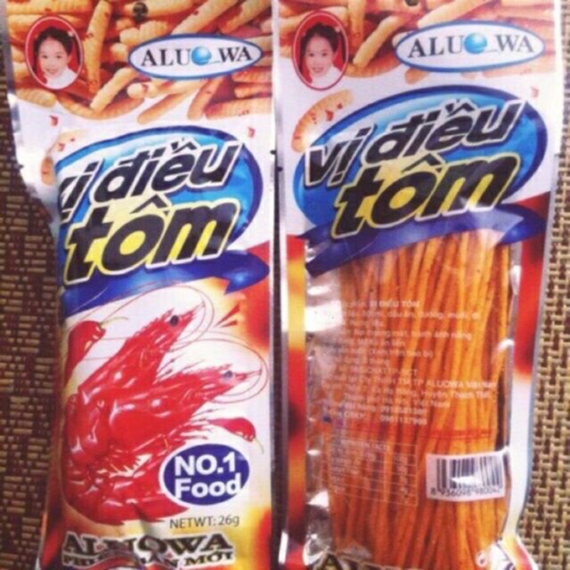 10 GÓI Snack TĂM CAY VỊ TÔM ĐIỀU ĐẶC BIỆT🔥