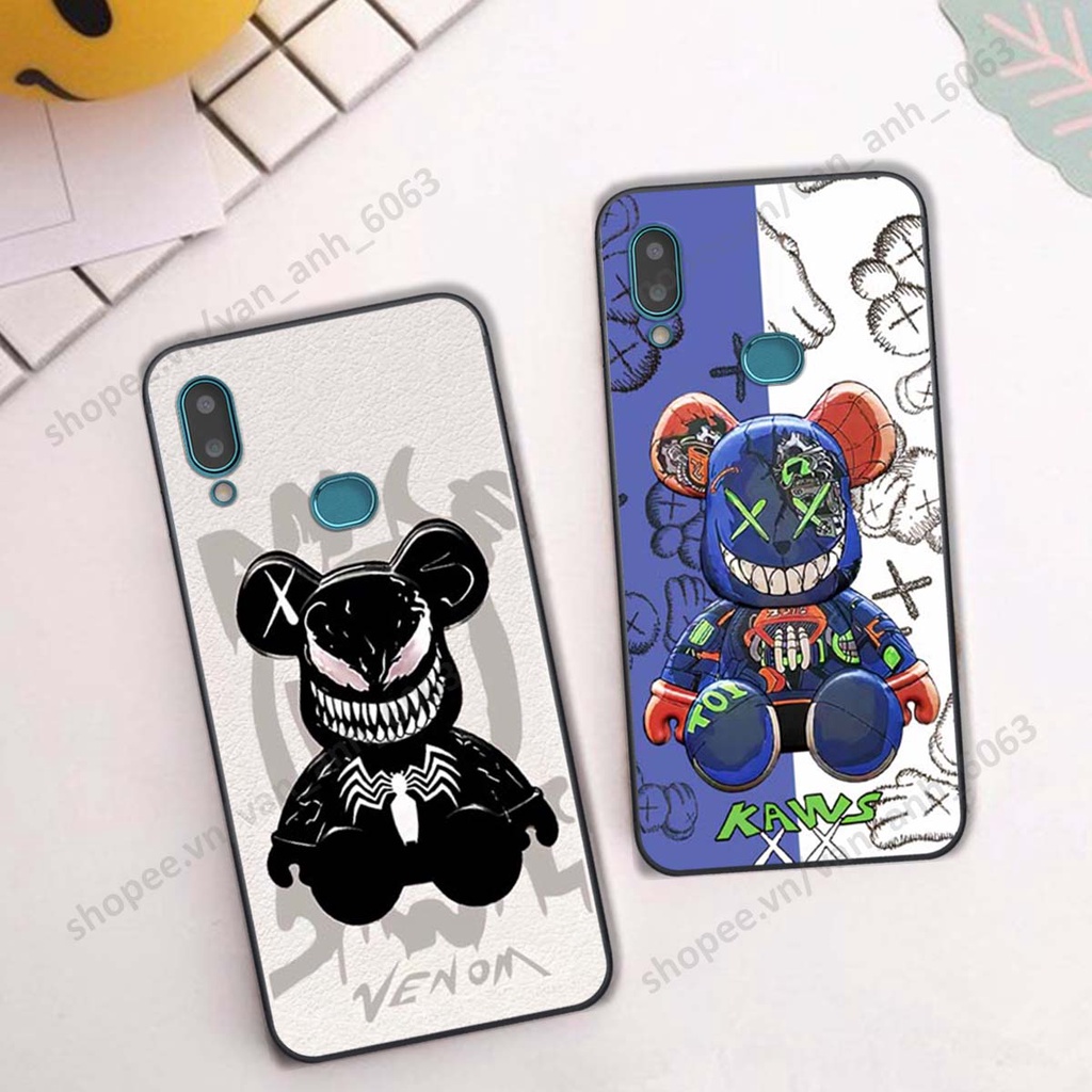 Ốp lưng Samsung A10s hình kaws, bear brick, venom thời trang siêu ngầu