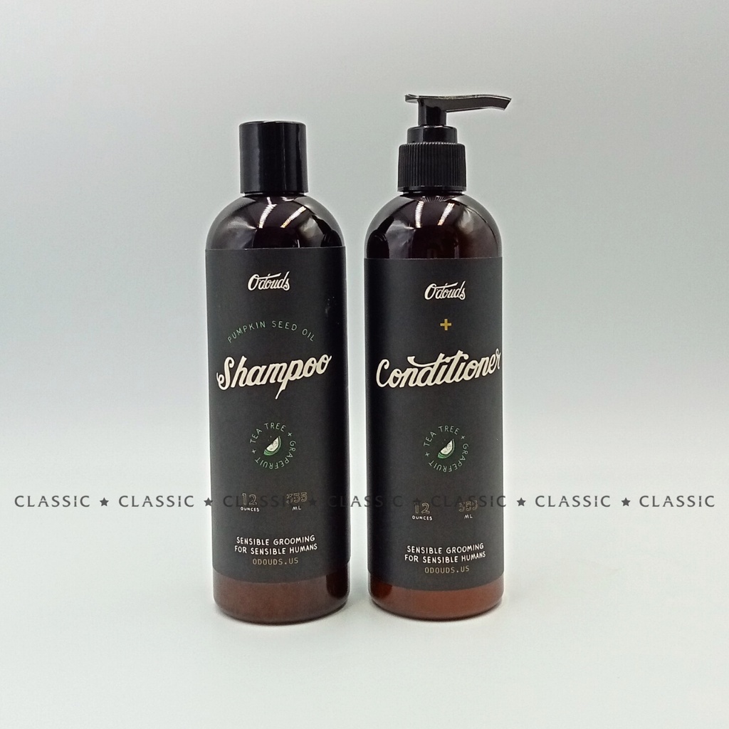 Dầu gội O’douds Pumpkin Seed Oil Shampoo - Dầu Xả O’douds Conditioner 355ml