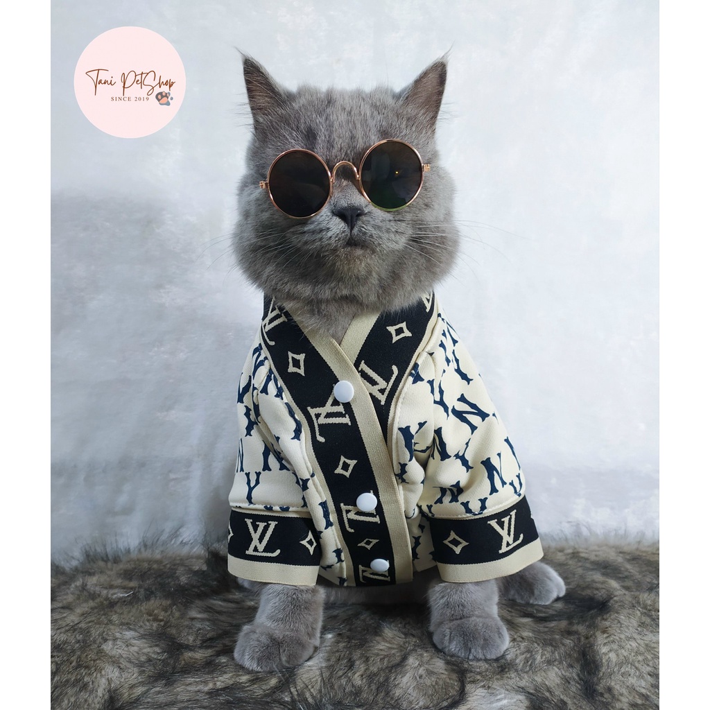 Áo Cardigan Cho Thú Cưng - Áo Len Cho Chó Mèo Tanipetshop