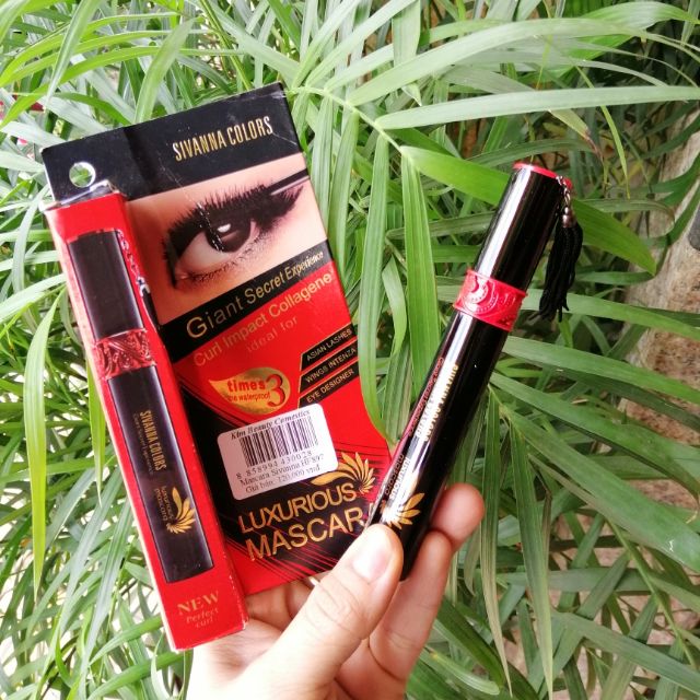 Mascara dài mi không thấm nước Sivanna Colors Luxurious HF897