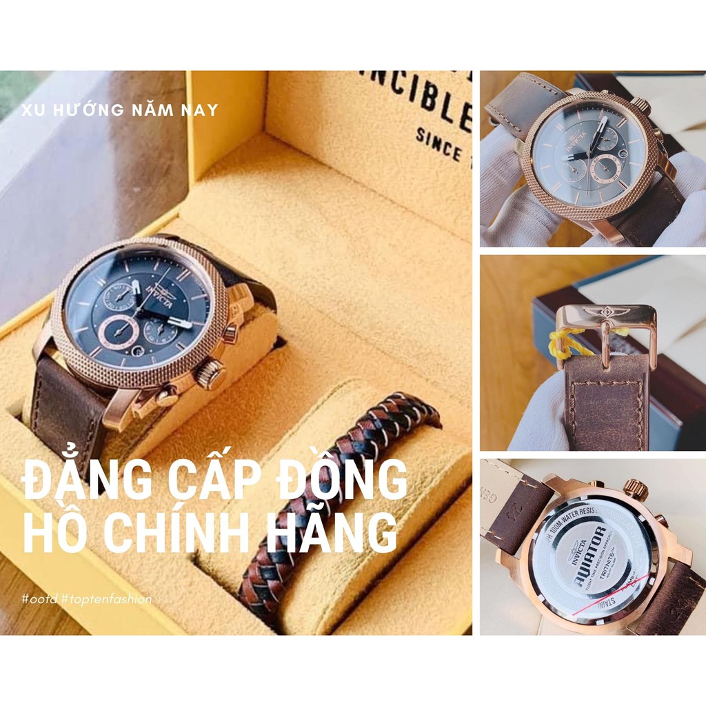 SET Đồng Hồ Nam INVICTA 29799 cực ngầu cho những anh chàng cá tính mạnh mẽ