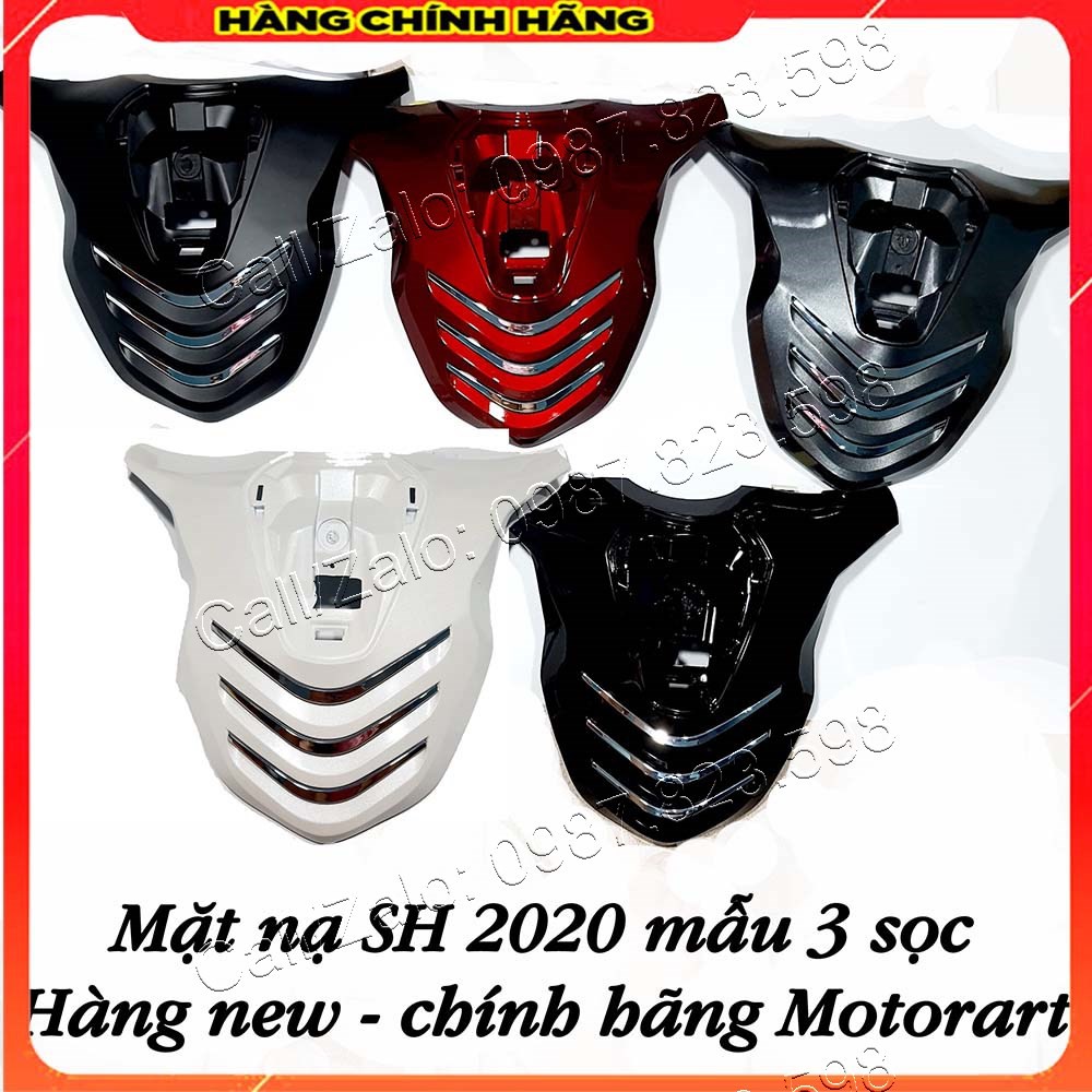 Mặt Nạ SH 2020-22 Kiểu 3 Sọc Chính Hãng Motorart 𝐇𝐨́𝐭 𝐍𝐄𝐖 𝟐𝟎𝟐𝟏